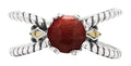 Solenne Ruby Rope Ring
