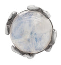 Solenne Moonstone Stud Earrings
