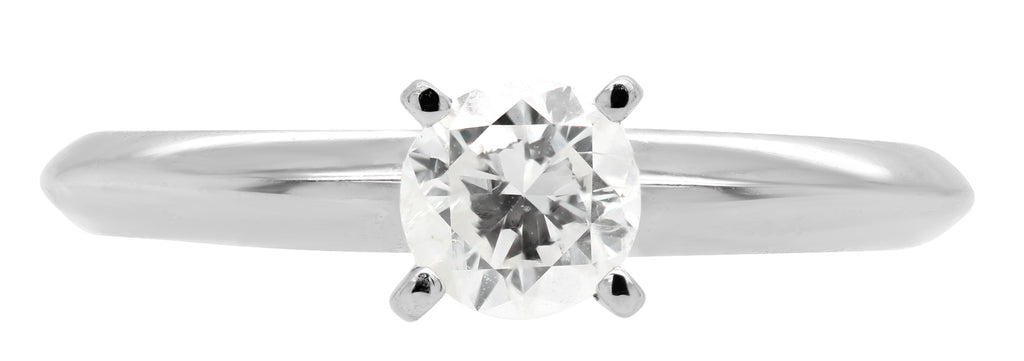 Luna Diamond Solitaire Ring