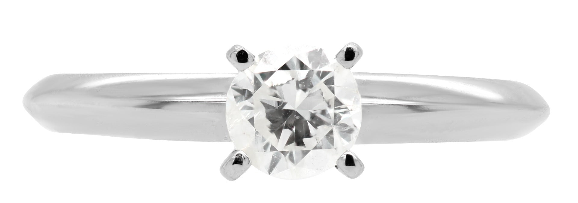 Luna Diamond Solitaire Ring