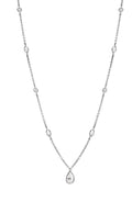Celeste Diamond Drop Necklace