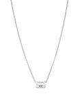 Radiance Emerald-Cut Diamond Necklace