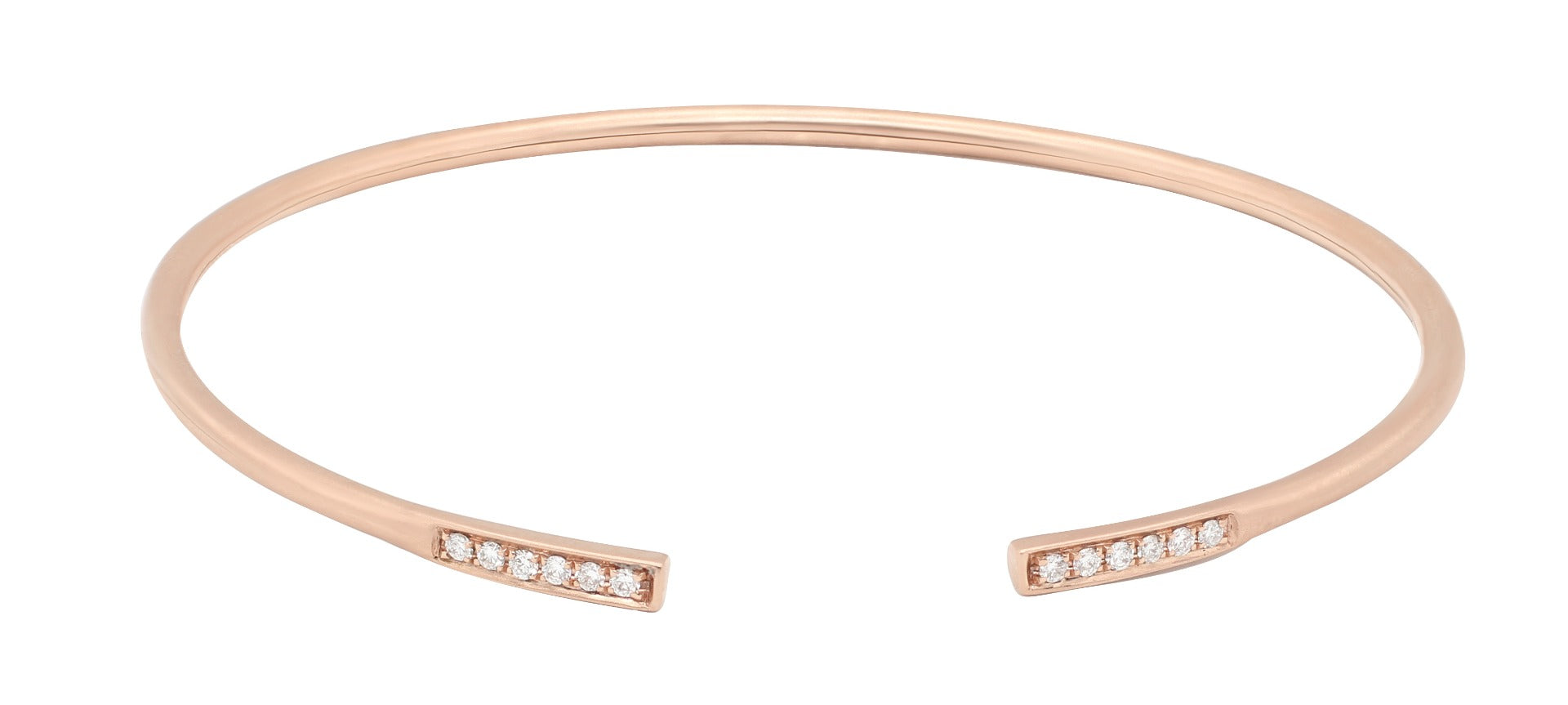 Ember Diamond Accent Bangle