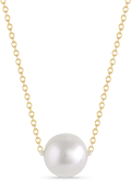 14k Yellow Gold Akoya Pearl Necklace