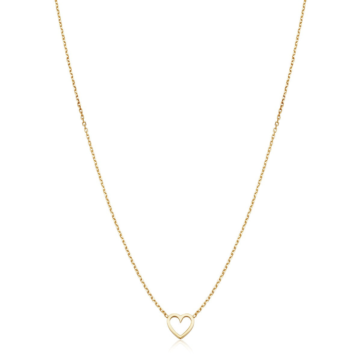 Perseus Ulyssa Gold Heart Pendant