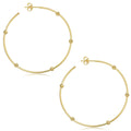Yello Gold Hoop Earrings
