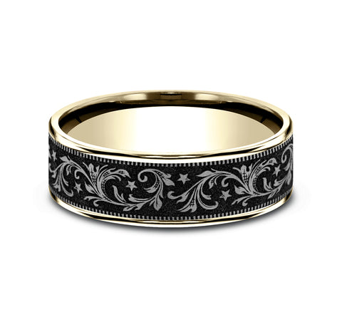 The Spur Men's Wedding Band