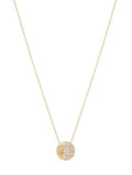 Golden Glow Diamond Pendant Necklace - 0.46 CTW