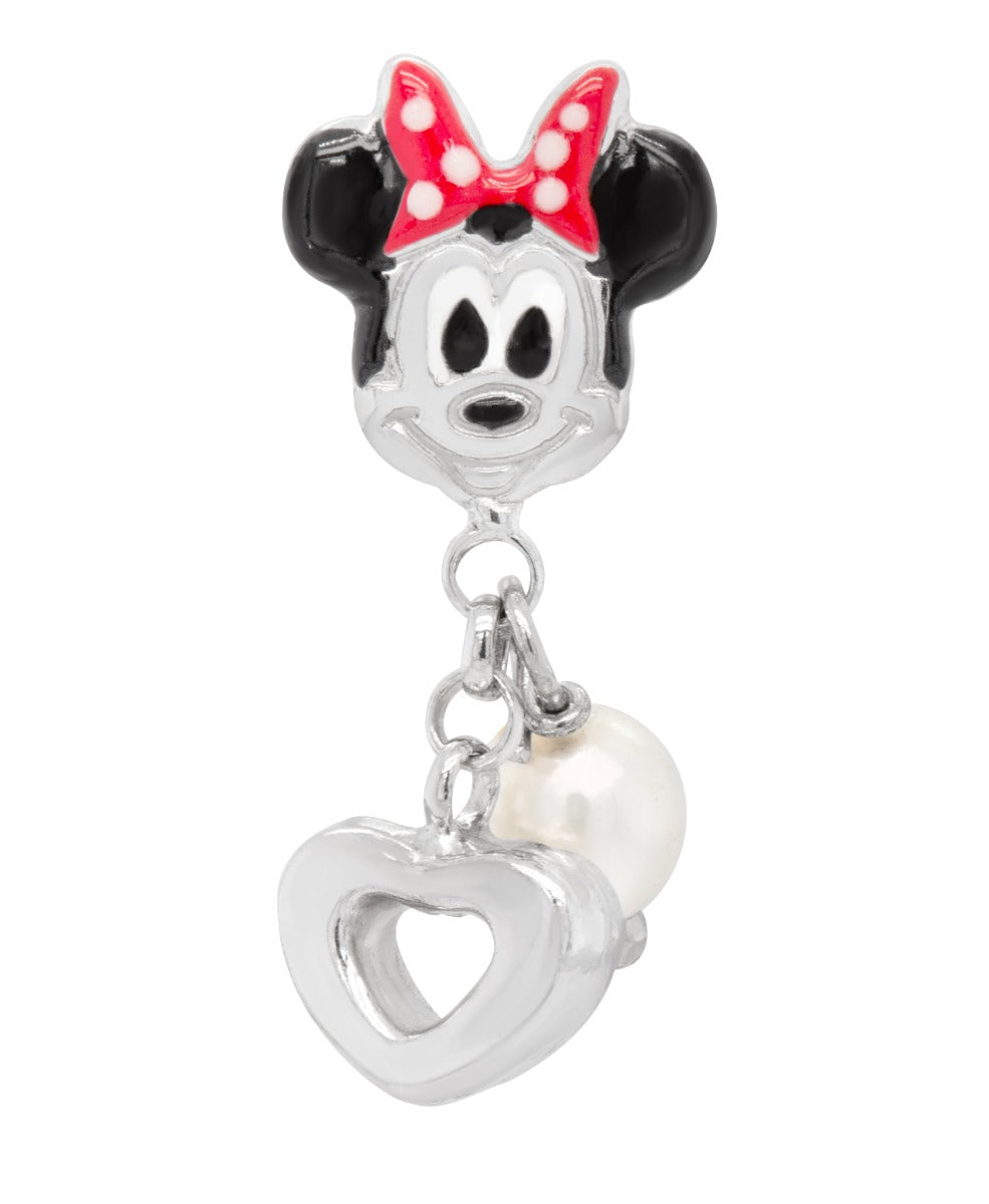 Minnie Mouse Charm Earrings