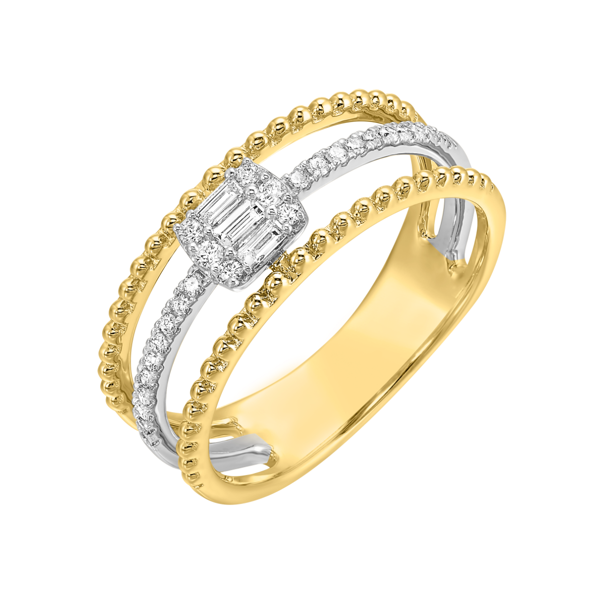 Gold Diamond Ring