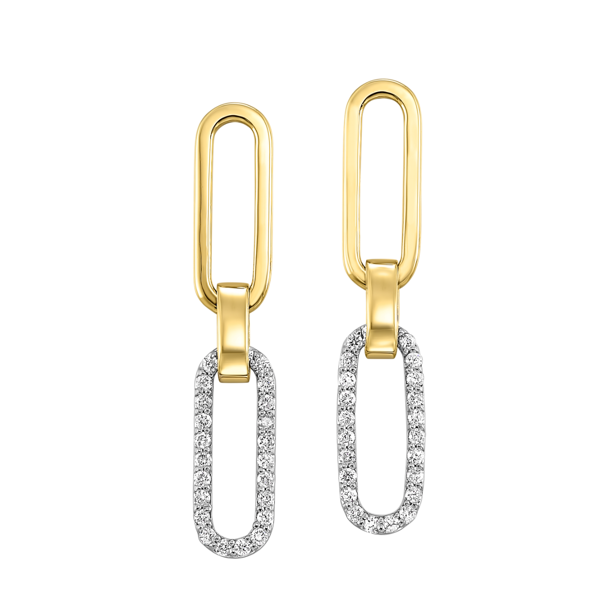 14k Diamond Earrings 1/3ctw
