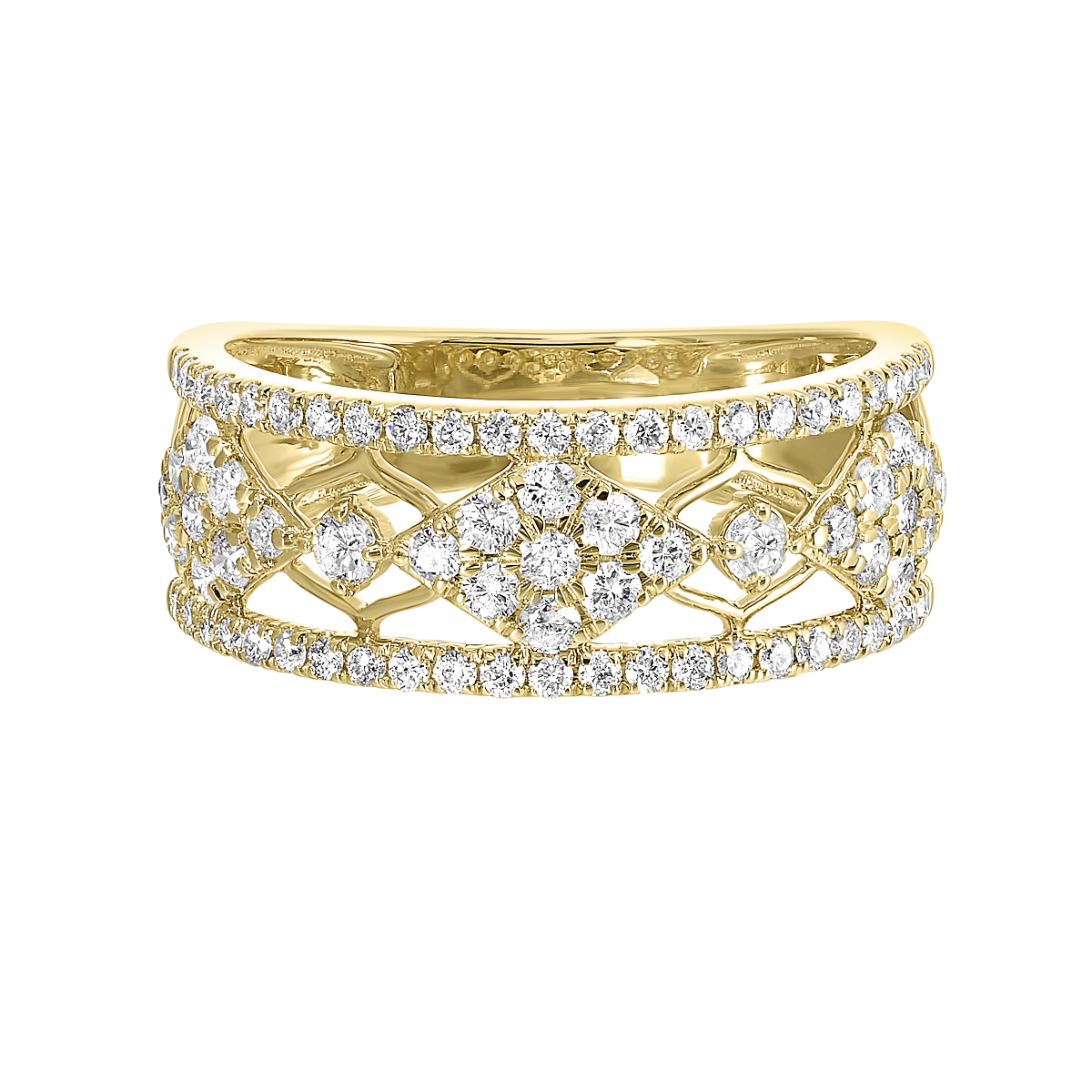 14k Diamond Ring 3/4ctw