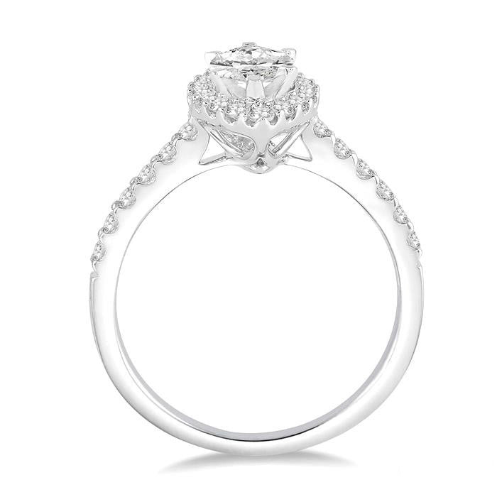 Marquise Shape Diamond Engagement Ring