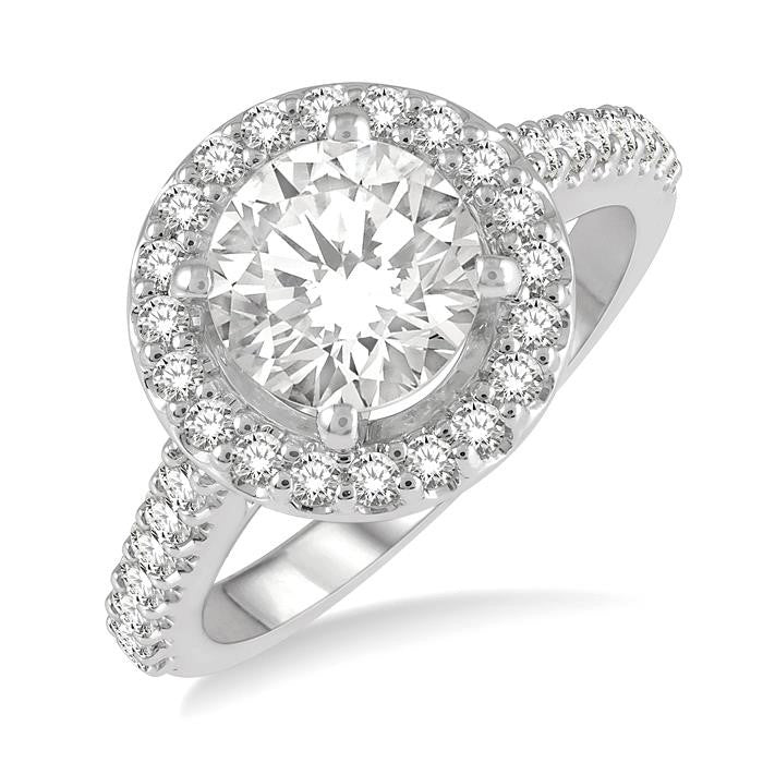 Treasured Diamond Semi-Mount Ring