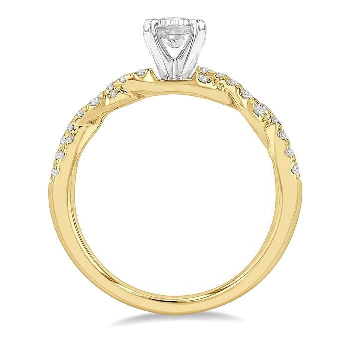 Reverie Sonnet Diamond Semi-Mount Ring