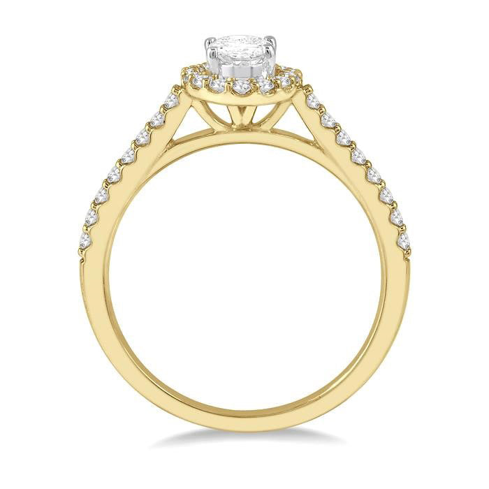 Lucent Myth Diamond Semi-Mount Ring