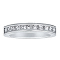 Diamond Princess Channel Set Milgrain Band