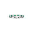 Diamond and Genuine Emerald Band