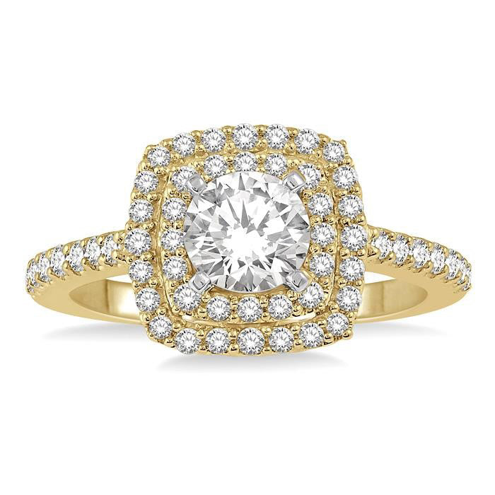 Laurel Beacon Diamond Semi-Mount Ring