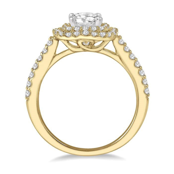 Laurel Beacon Diamond Semi-Mount Ring