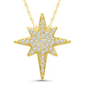 10k Yellow Gold Star Pendant