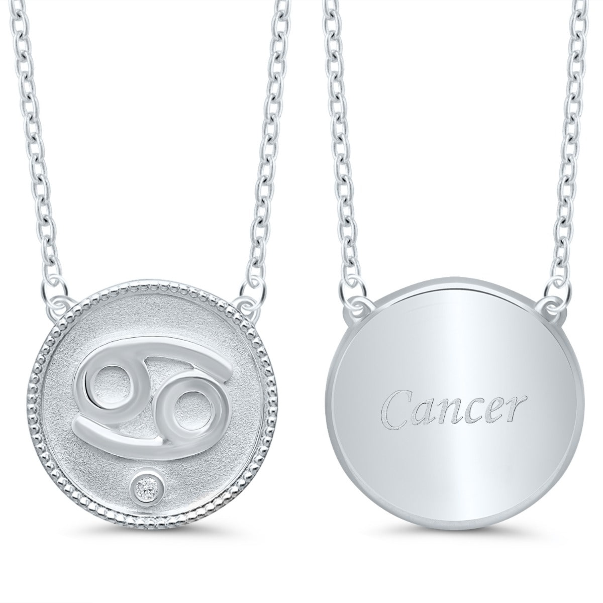 Cancer Pendant Necklace
