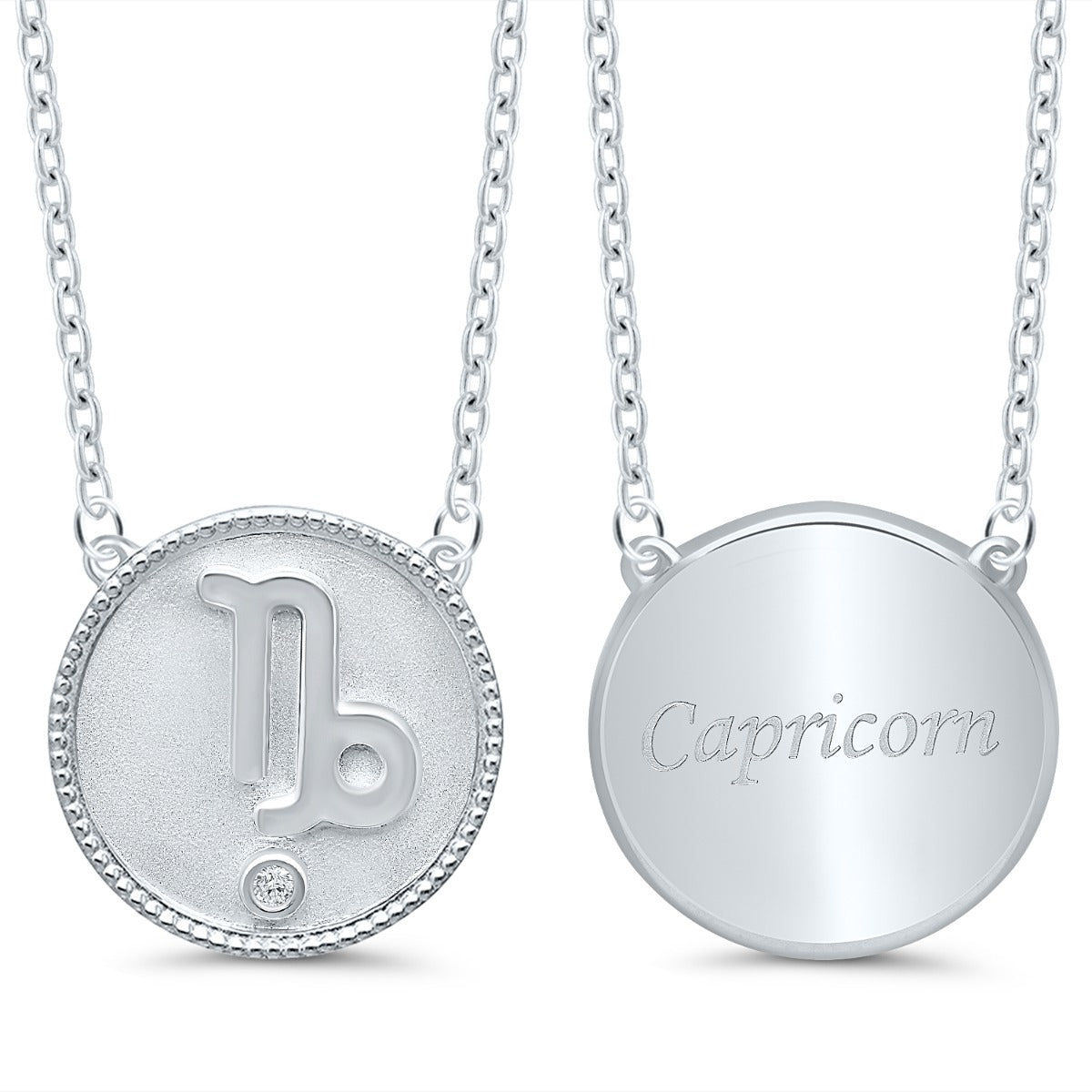 Capricorn Pendant Necklace