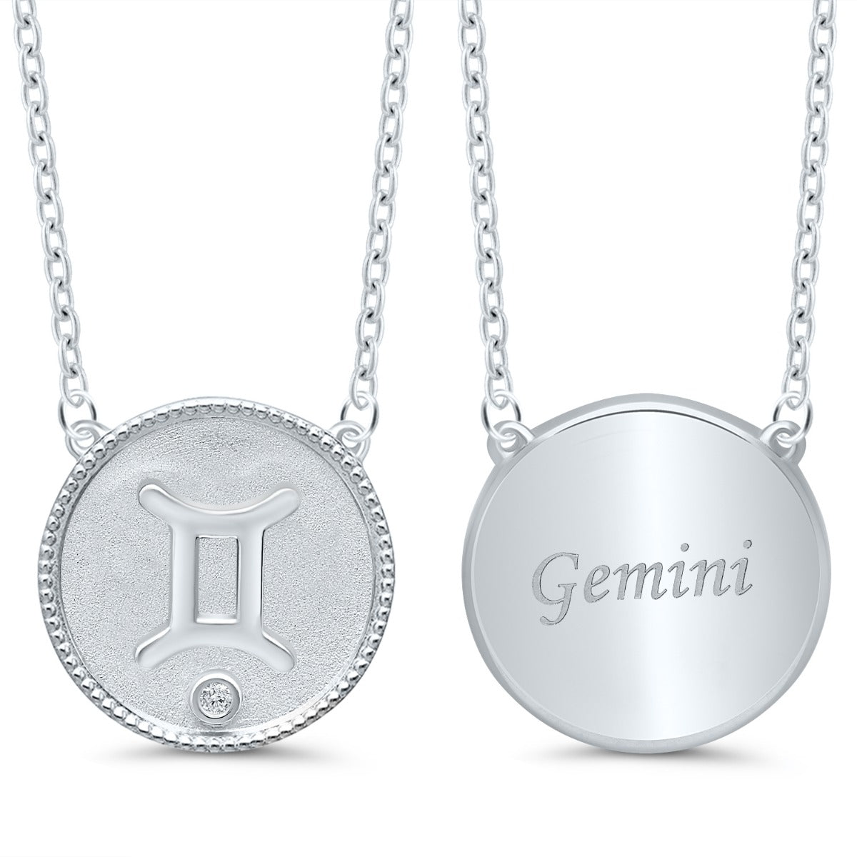 Gemini Pendant Necklace