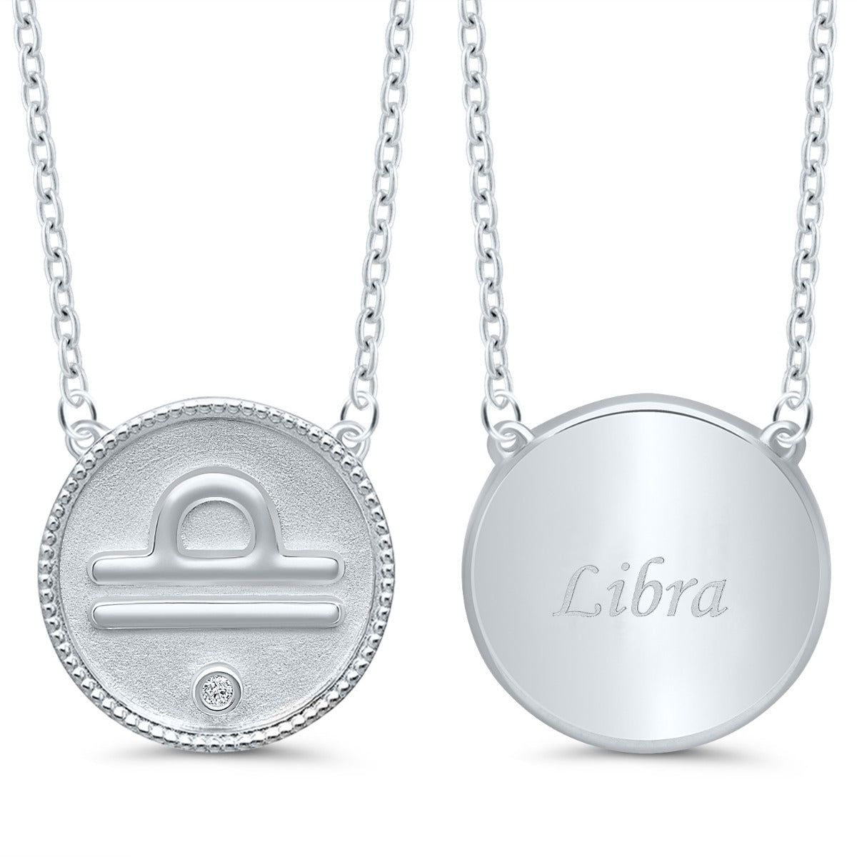 LIbra Pendant Necklace