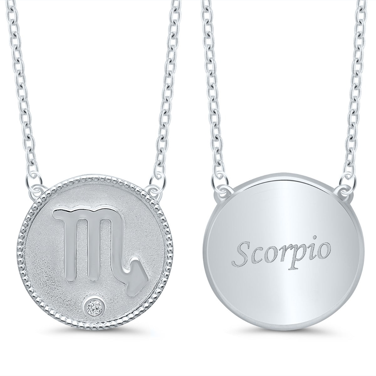 Scorpio Pendant Necklace
