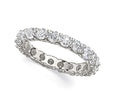 Diamond Shared Prong Eternity Band