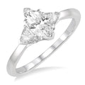 Marquise Shape Diamond Engagement Ring