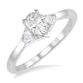 Pear Shape Diamond Engagement Ring