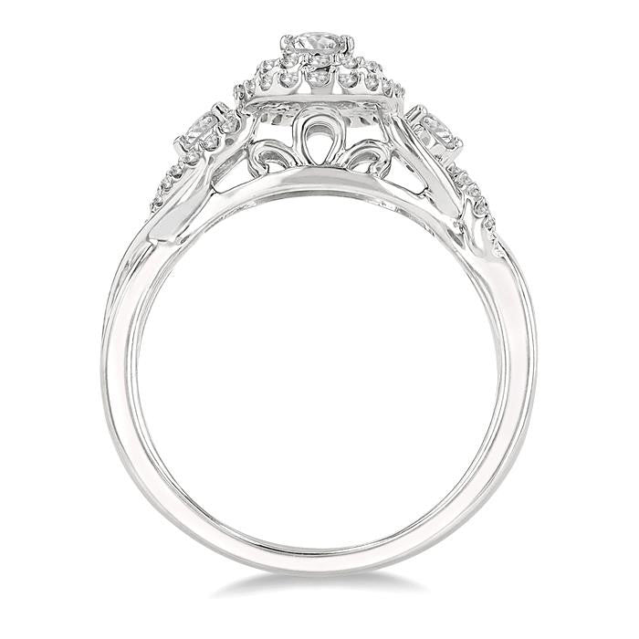 Oval Shape Diamond Engagement Ring