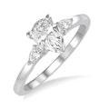 Coral Beacon Diamond Semi-Mount Ring