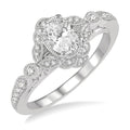 Oval Shape Diamond Engagement Ring