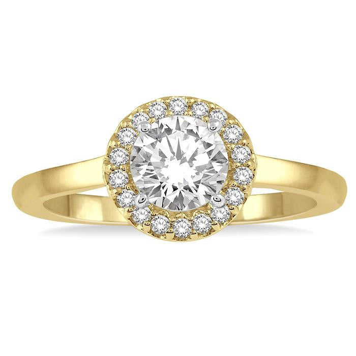 Oracle Silhouette Diamond Semi-Mount Ring