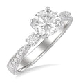 Magnolia Sonnet Diamond Semi-Mount Ring