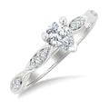 Pear Shape Diamond Engagement Ring
