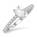 Oval Shape Diamond Engagement Ring