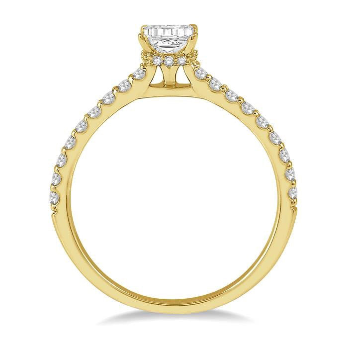 Skadi Charm Diamond Semi-Mount Ring