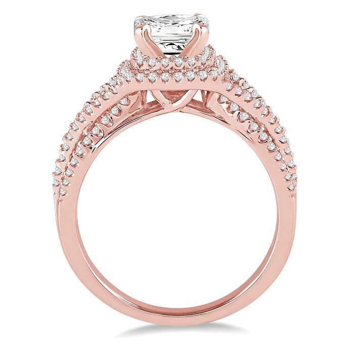 Oak Legend Diamond Semi-Mount Ring