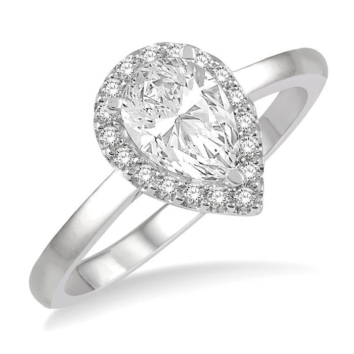 Elysian Emerald Diamond Semi-Mount Ring