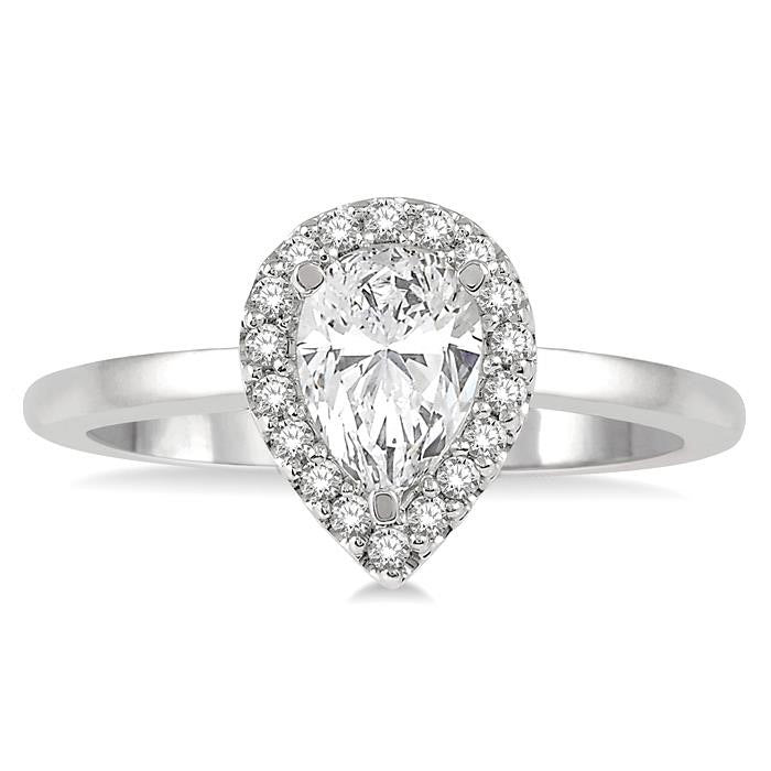 Elysian Emerald Diamond Semi-Mount Ring