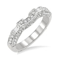 3/8 Ctw Diamond Matching Wedding Band in 14K White Gold