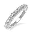 Luminara Halo Zenith Diamond Wedding Band