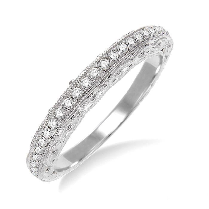 Luminara Halo Zenith Diamond Wedding Band