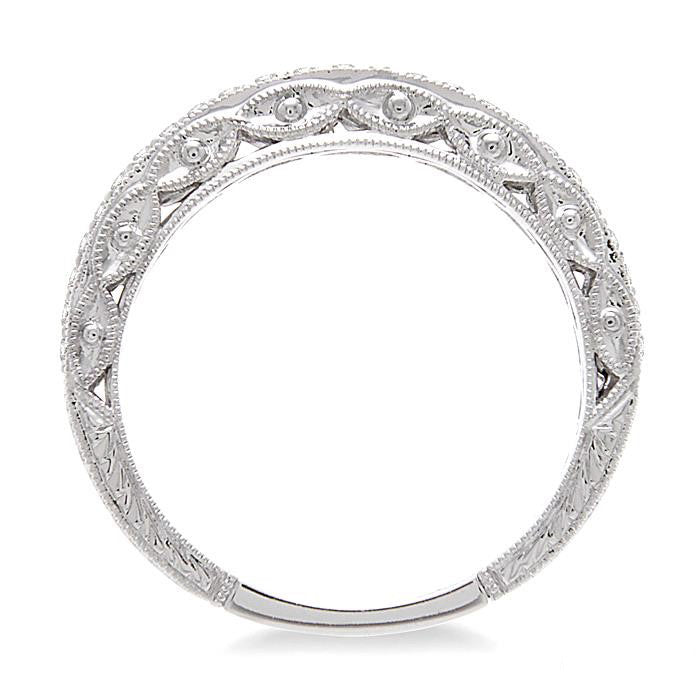 Luminara Halo Zenith Diamond Wedding Band