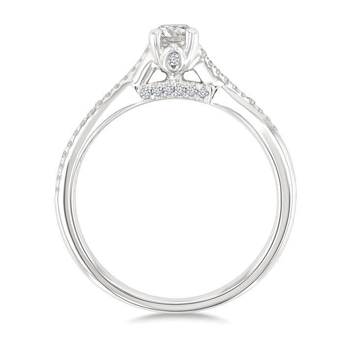 Oval Shape Diamond Engagement Ring