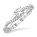 Round Shape Diamond Engagement Ring
